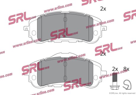 Тормозные колодки Polcar S70-0708