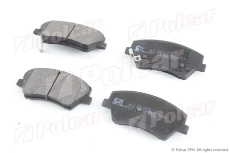Гальмівні колодки Polcar S70-0729