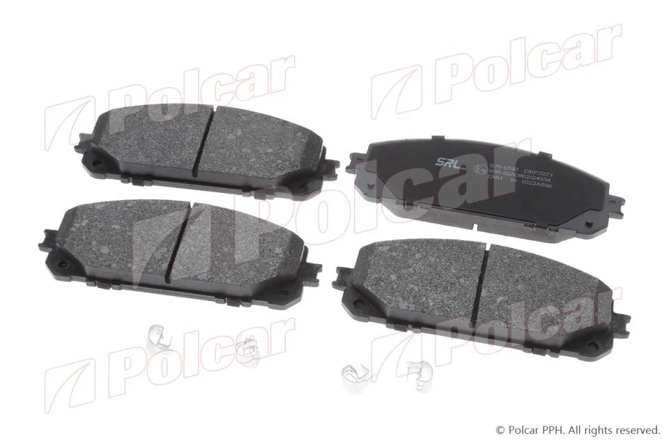 Тормозные колодки Polcar S70-0740 (фото 1)