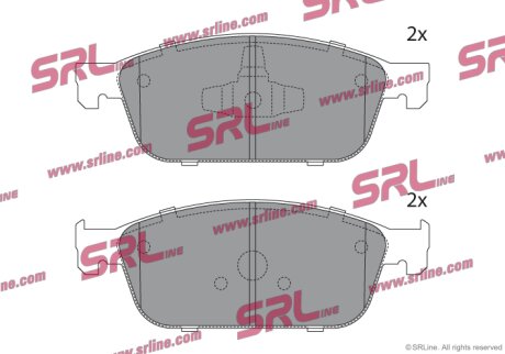 Тормозные колодки Polcar S70-0749