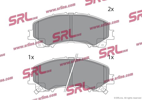 Тормозные колодки Polcar S70-0756