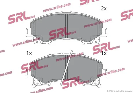 Тормозные колодки Polcar S70-0756