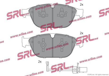 Гальмівні колодки Polcar S70-0769