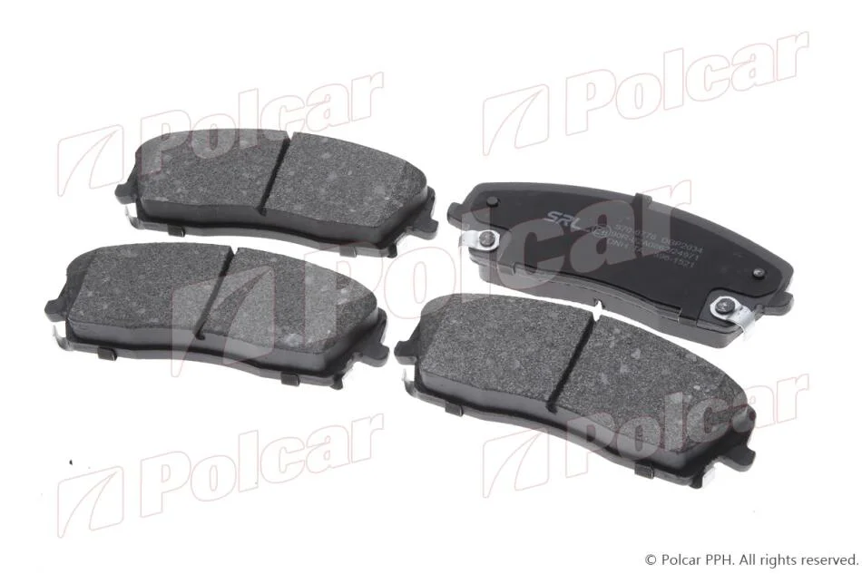 Гальмівні колодки Polcar S70-0778 (фото 1)