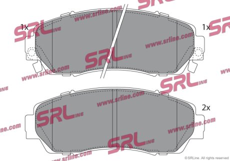 Тормозные колодки Polcar S70-0779
