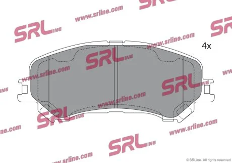 Тормозные колодки Polcar S70-0793