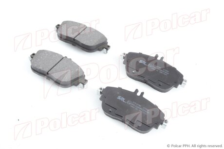 Гальмівні колодки передні Polcar S70-0796