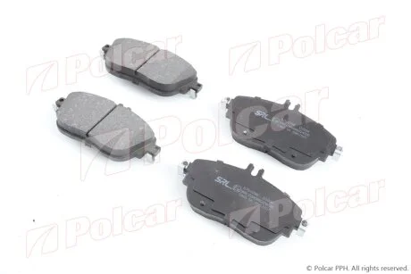 Гальмівні колодки передні Polcar S70-0796