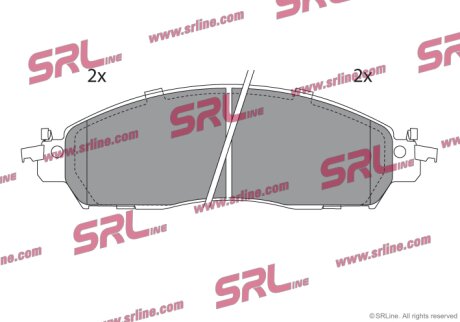Тормозные колодки Polcar S70-0809