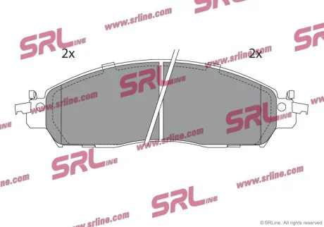 Тормозные колодки Polcar S70-0809