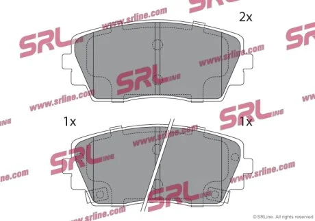 Тормозные колодки Polcar S70-0816