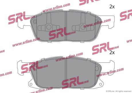 Тормозные колодки Polcar S70-0818