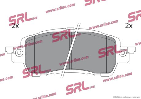 Тормозные колодки Polcar S70-0819
