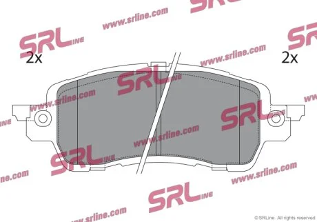 Тормозные колодки Polcar S70-0819