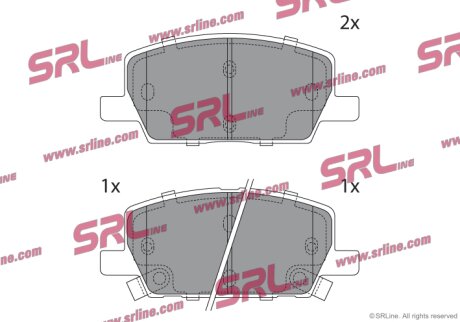 Тормозные колодки Polcar S70-0824