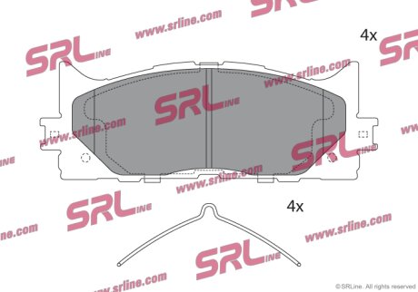 Тормозные колодки Polcar S70-0829