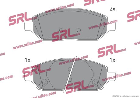 Тормозные колодки Polcar S70-0848