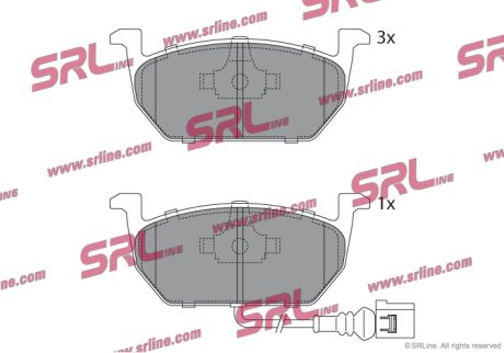 Гальмівні колодки Polcar S70-0849