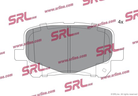 Тормозные колодки Polcar S70-0851