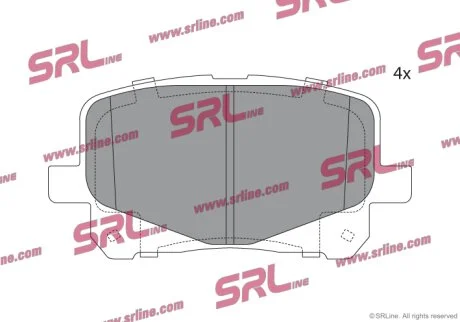 Тормозные колодки Polcar S70-0851