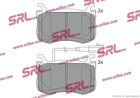 Тормозные колодки Polcar S70-0855