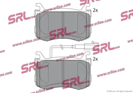 Тормозные колодки Polcar S70-0855