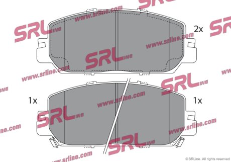 Тормозные колодки Polcar S70-0872