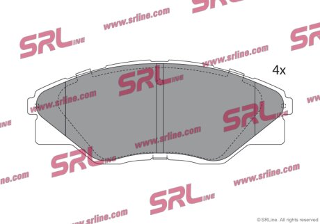 Тормозные колодки Polcar S70-0878