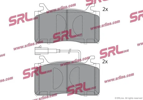 Тормозные колодки Polcar S70-0885