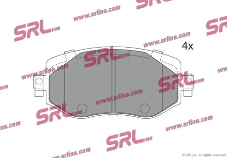 Тормозные колодки Polcar S70-0898