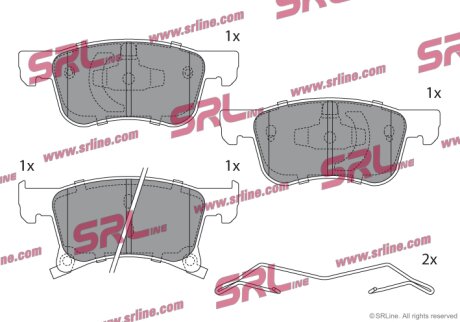 Тормозные колодки Polcar S70-0906