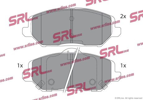 Тормозные колодки Polcar S70-0919