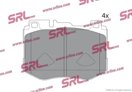 Тормозные колодки Polcar S70-0922