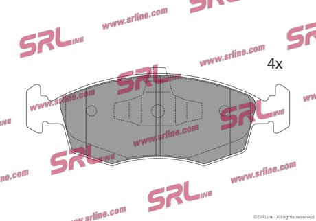 Тормозные колодки Polcar S70-0923