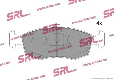 Гальмівні колодки Polcar S70-0923