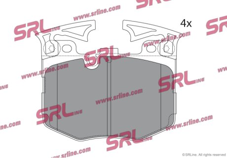 Тормозные колодки Polcar S70-0925