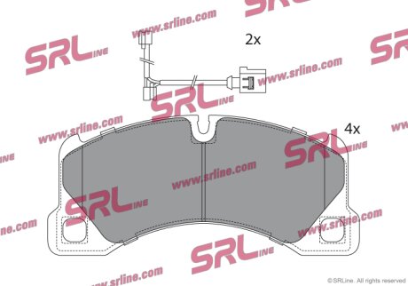 Тормозные колодки Polcar S70-0935