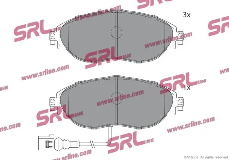 Тормозные колодки Polcar S70-0940
