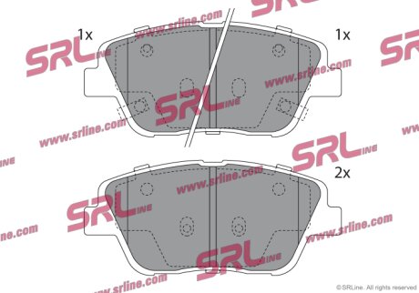 Тормозные колодки Polcar S70-0943