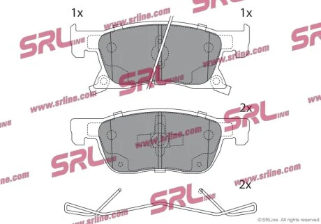 Тормозные колодки Polcar S70-0946