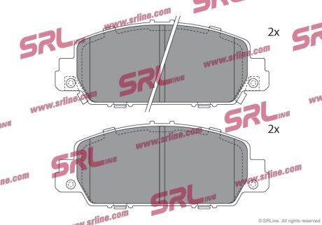 Тормозные колодки Polcar S70-0948