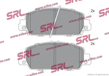 Тормозные колодки Polcar S70-0948