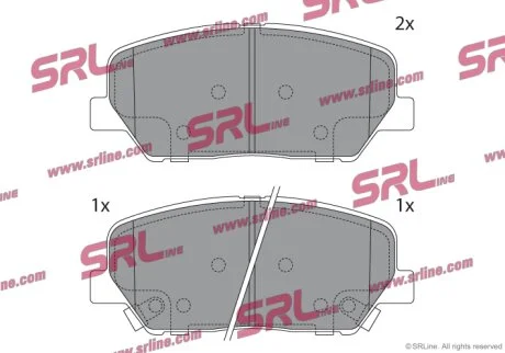 Тормозные колодки Polcar S70-0949