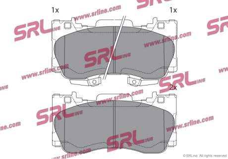 Тормозные колодки Polcar S70-0978
