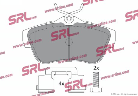 Тормозные колодки Polcar S70-1235