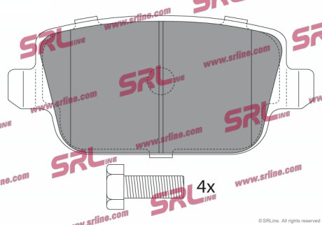 Тормозные колодки Polcar S70-1236