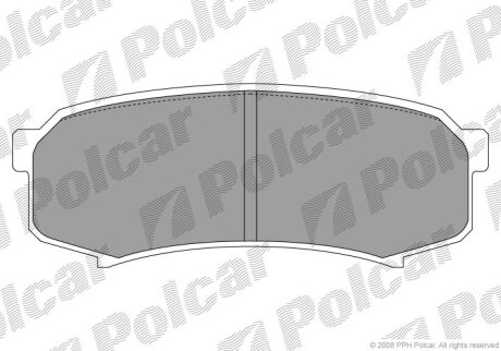 Тормозные колодки Polcar S70-1368