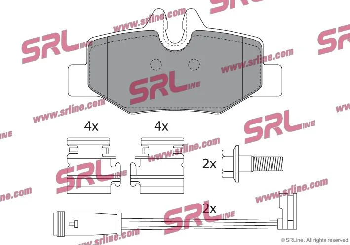 Тормозные колодки Polcar S70-1373 (фото 1)