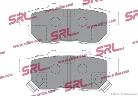 Тормозные колодки Polcar S70-1549