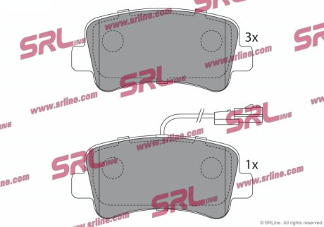 Тормозные колодки Polcar S70-1581